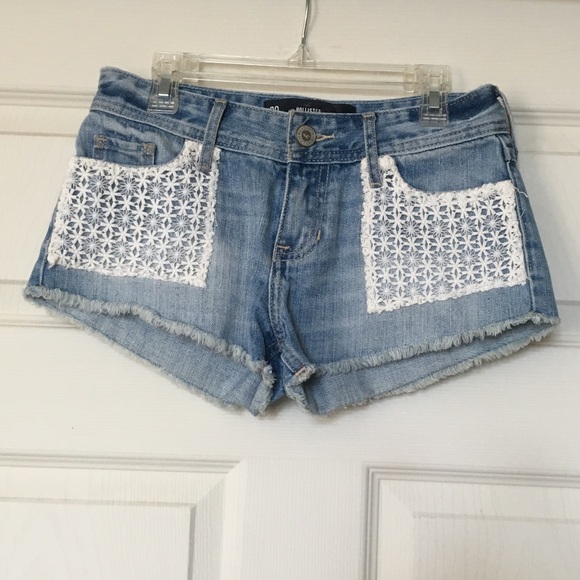 Hollister Pants - Hollister Shorts with Lace Front Pockets
